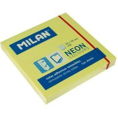 Milan Karteczki neonowe 75x75 mm żółte