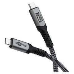 Kabel USB-C™ z tekstylną osłoną, USB4™, 240 W, 40 Gbit/s, Power Delivery, 1,5 m - Długość kabla 1.5 m
