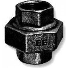 Odlewnia Zawiercie Dwuzłączka płaska z uszczelką bez rantu 21/2" czarna nr 48oru (5907791622976)