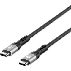 Manhattan MANHATTAN USB4 USB-C Stecker/Stecker Kabel 240W 40G 8K 1m