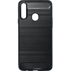 Etui Carbon Samsung A21s A217 czarny /black