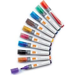 Nobo Markery Liquid Ink, różne kolory, 10 szt 1915381