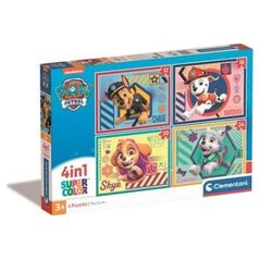 Clementoni CLE puzzle 4w1 Psi Patrol 21526