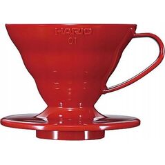 Hario Hario ceramiczny Drip V60-01 Czerwony