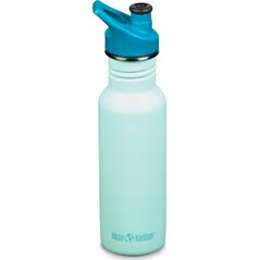 Klean Kanteen Kanteen Classic Narrow (Sport Cap), 532ml/18oz, Blue Tint