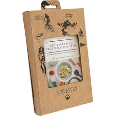 Forestia Śródziemnomorskie warzywa gotowane na parze z ryżem, 350g, [Medsillia rice'stew - SH] 05.2023