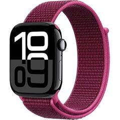 Crong Nylon - Pasek sportowy do Apple Watch 38/40/41/42 mm (Magenta Fusion)