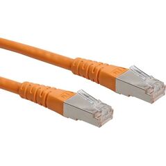 Roline PatchCord S/FTP (PiMF) Kat.6 1m pomarańczowy (21.15.1337)