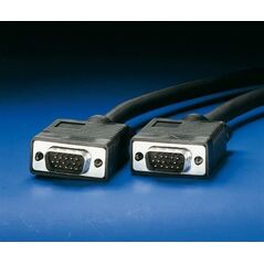 Kabel Roline D-Sub (VGA) - D-Sub (VGA) 2m czarny (11.04.5202)