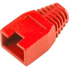 Osłona gumowa wtyku 8p8c RJ45 czerwona
