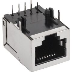 Gniazdo RJ45 w ekranie do druku