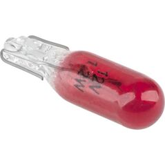 Vipow Żarówka samochodowa 12V 1,2W (W1,2W) czerwona