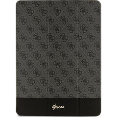 Etui na tablet Guess Etui Guess GUFCP12PS4SGK Apple iPad Pro 12.9 2020/2021/2022 (4., 5. i 6. generacji) czarny/black 4G Stripe Allover