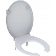 Deska sedesowa 502.791.00.1 / GEBERIT / SELNOVA COMFORT / DESKA SEDESOWA, Z OTWARTYM SIEDZISKIEM, MOCOWANIE OD DOŁU, ZAWIASY METALOWE, ANTYBAKTERYJNA /