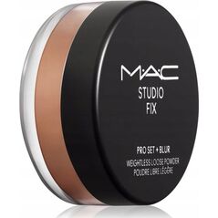 MAC STUDIO FIX PRO SET + BLUR WEIGHTLESS LOOSE POWDER DEEP DARK 6,5G