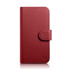 iCarer Wallet Anti-RFID 2in1 Apple iPhone 14 Plus / 15 Plus red