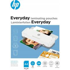 HP Folie laminacyjne HP EVERYDAY, A4, 75 mic, 100 szt., przezroczyste/połysk