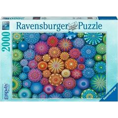 Ravensburger Puzzle 2000el Tęczowe mandale 171347 RAVENSBURGER