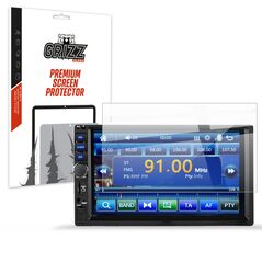 Ceramic GrizzGlass CarDisplay Protection car radio Android Bluetec BC9000 2 DIN 7"