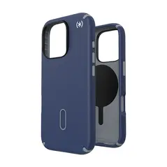 Case Speck Presidio2 Pro ClickLock & MagSafe Apple iPhone 16 Pro (Coastal Blue / Dust Grey / White)