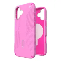Case Speck Presidio2 Grip ClickLock & MagSafe Apple iPhone 16 Plus (True Pink / Shocking Pink / White)
