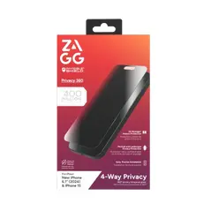 ZAGG InvisibleShield Glass Elite Privacy 360 Apple iPhone 15 / 16