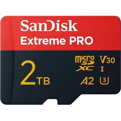 SanDisk Extreme PRO 2 TB MicroSDXC UHS-I Klasa 10