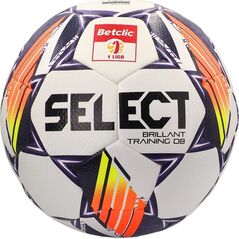 Piłka nożna Select Brillant Training DB Betclic 1 Liga v24 biało-pomarańczowo-fioletowa 18763 4