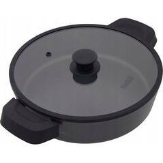 GARNEK HD 12464 CZARNY HOBART 3.5 L 28X7.5 CM PATELNIA