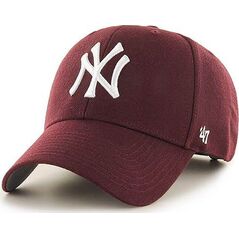 47brand Czapka New York Yankees bordowa r. uniwersalny (B-MVP17WBV-KMA)