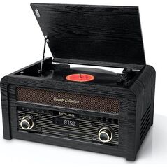 Radio Muse Muse Turntable micro system MT-115W USB port, Bluetooth, CD player, Wireless connection, AUX in, FM radio,