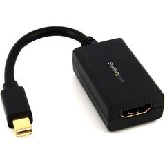 Adapter AV StarTech DisplayPort Mini - HDMI 0.1m czarny (MDP2HDMI)