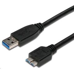 Kabel USB PremiumCord USB-A - microUSB 2 m Czarny (ku3ma2bk)