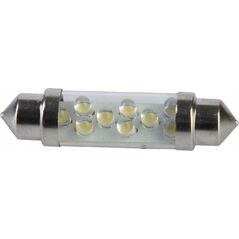 Vipow Żarówka samochodowa  LED 12V 10*42-8LED Sv8,5 biała
