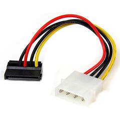 StarTech Molex - SATA, 0.15m, Wielokolorowy (SATAPOWADPL)