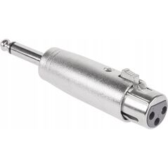 Inne Złącze wt.JACK 6.3-wt.mikr.-żeński canon