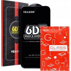 Szkło Hartowane 6D Pro Veason Glass - do Samsung Galaxy A51 czarny