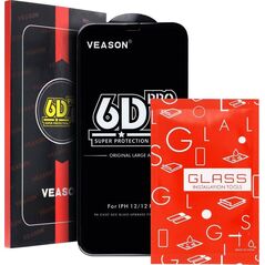 Hofi Szkło Hartowane 6D Pro Veason Glass - do Iphone 7 / 8 / SE 2020 / SE 2022 czarny