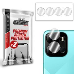 GrizzGlass HybridGlass Camera Tecno Pop 7 Pro