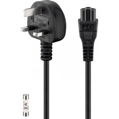 Kabel zasilający ACC Power cable 1.8m, UK power plug > IEC C5 jack ( mickey) - 2-UK_IEC_5