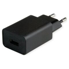 Adapter USB Value Ładowarka VALUE USB z wtyczką euro, 1-portowa (typ A), 12 W