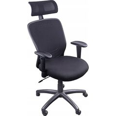 Krzesło biurowe Office Products Fotel biurowy OFFICE PRODUCTS Santorini, czarny