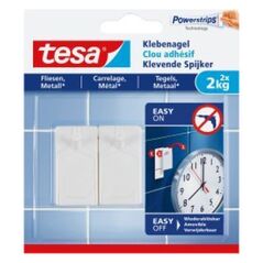 Tesa Uniwersalny hak Biały 2 szt. 77762