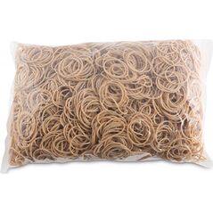Office Products Gumki Recepturki Office Products, Średnica 30Mm, 1,5X1,5Mm, 60% Kauczuku, 1000G, Zgrzewka, Naturalne