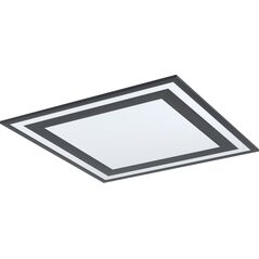Lampa sufitowa EGLO Kaseton LED czarny Eglo SAVATARILA 99039