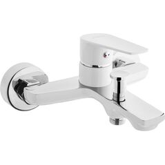 Bateria wannowa Invena Dokos ścienne biały (BW-19-002)
