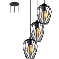 Lampa wisząca EGLO Newtown 3x60W  (49479)