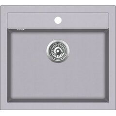 Zlewozmywak Aquasanita Quadro SQQ100, 202 Alumetallic