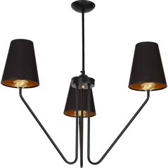 Lampa wisząca Milagro Victoria klasyczna czarny  (MLP4912)