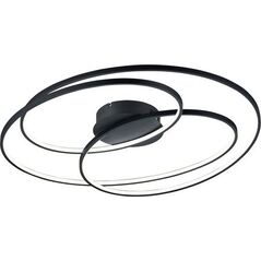 Lampa sufitowa Trio Nowoczesna lampa przysufitowa LED biurowa Trio GALE 673918032